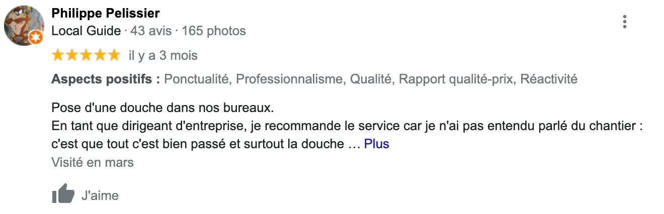 Avis Google 1