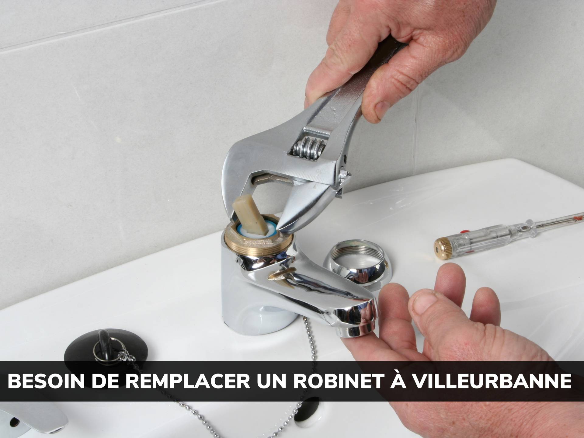 Remplacement de robinets défectueux plombier Villeurbanne