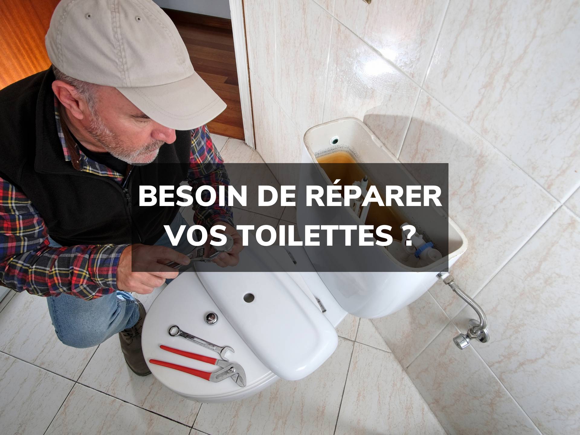 Réparer des toilettes qui fuient